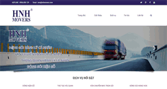 Desktop Screenshot of hnhmovers.com